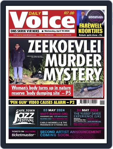 Daily Voice April 10th, 2024 Digital Back Issue Cover