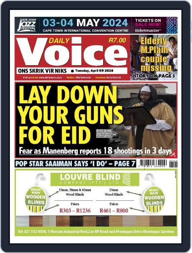 Daily Voice April 9th, 2024 Digital Back Issue Cover