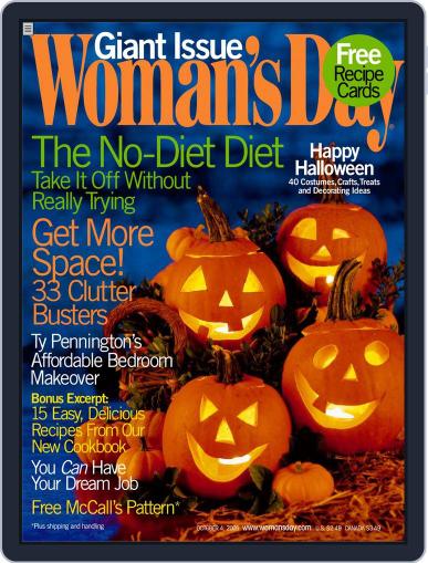 Woman's Day August 30th, 2005 Digital Back Issue Cover