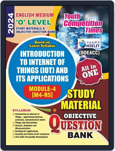2024-25 ‘O’ [M4-R5]Level Introduction to Internet of Things Study Material Digital Back Issue Cover