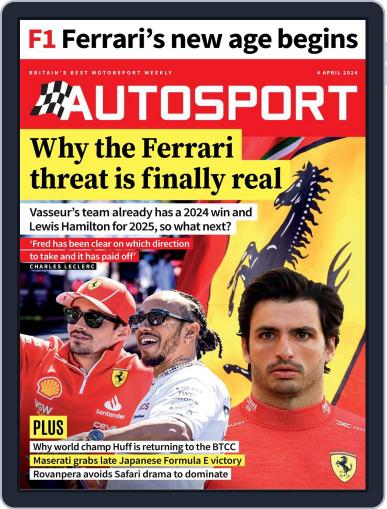 Autosport April 4th, 2024 Digital Back Issue Cover