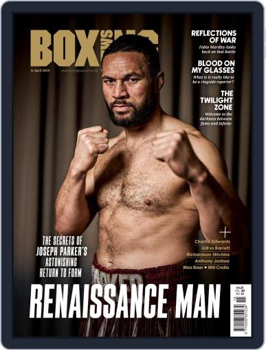 Boxing News April 11th, 2024 Digital Back Issue Cover