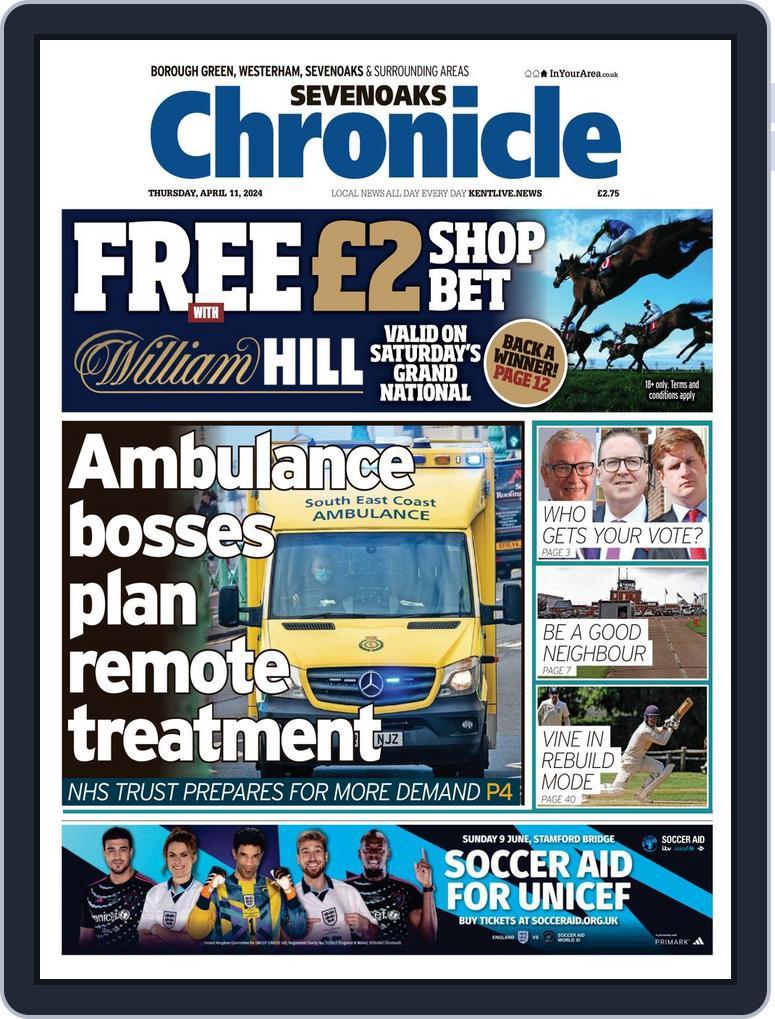 Sevenoaks Chronicle (Digital) Subscription