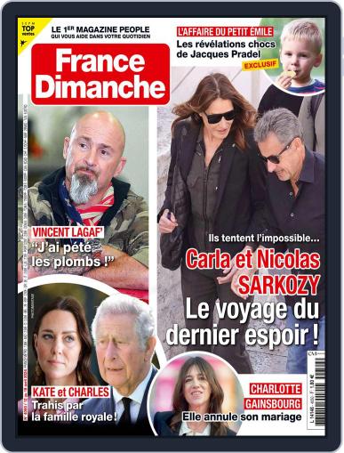 France Dimanche April 12th, 2024 Digital Back Issue Cover
