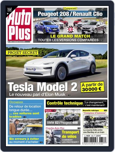 Auto Plus France April 12th, 2024 Digital Back Issue Cover