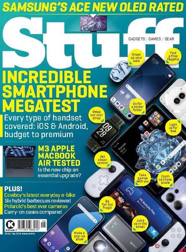Stuff UK May 1st, 2024 Digital Back Issue Cover