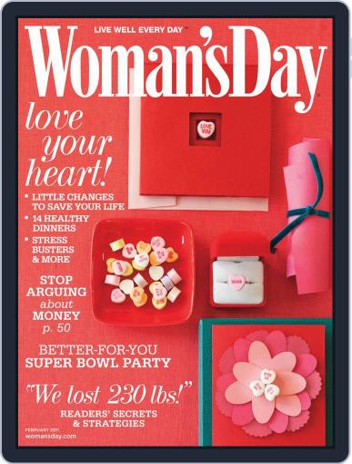 Woman's Day January 11th, 2011 Digital Back Issue Cover