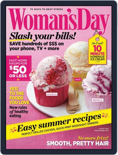 Woman's Day July 10th, 2012 Digital Back Issue Cover