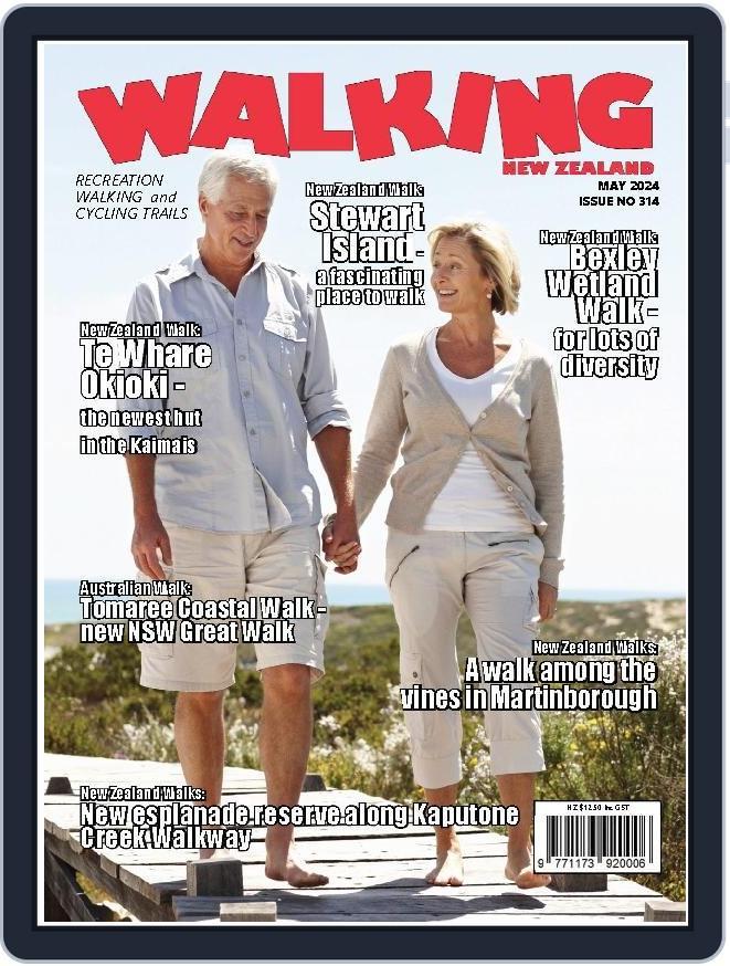 Walking New Zealand (Digital) Subscription                    May 1st, 2024 Issue
