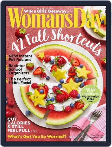 Woman's Day September 1st, 2018 Digital Back Issue Cover