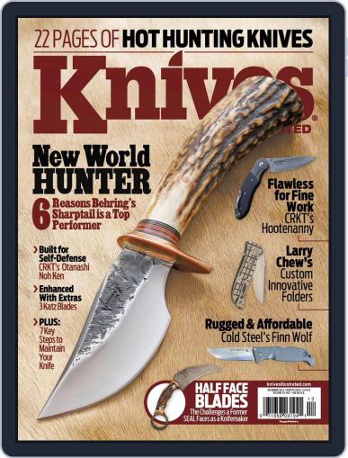Knives Illustrated November 30th, 2015 Digital Back Issue Cover