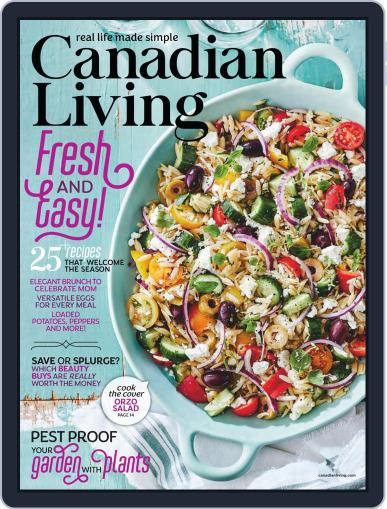 Canadian Living May 1st, 2024 Digital Back Issue Cover