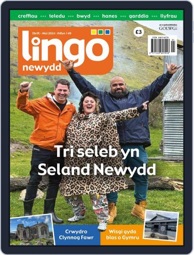 Lingo Newydd April 1st, 2024 Digital Back Issue Cover