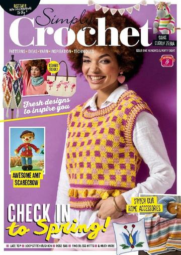 Simply Crochet March 28th, 2024 Digital Back Issue Cover
