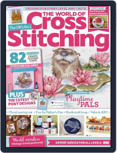 The World of Cross Stitching June 1st, 2024 Digital Back Issue Cover