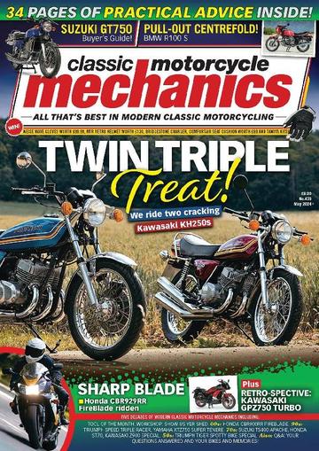 Classic Motorcycle Mechanics May 1st, 2024 Digital Back Issue Cover