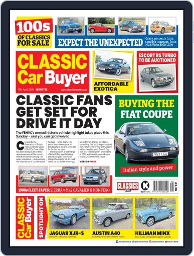 Classic Car Buyer April 17th, 2024 Digital Back Issue Cover