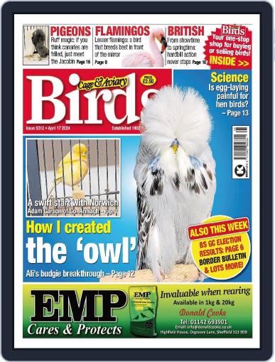 Cage & Aviary Birds April 17th, 2024 Digital Back Issue Cover