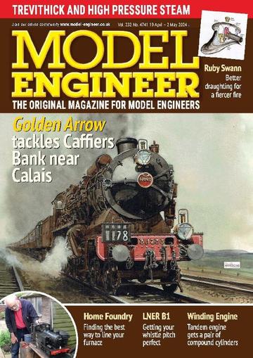 Model Engineer April 16th, 2024 Digital Back Issue Cover