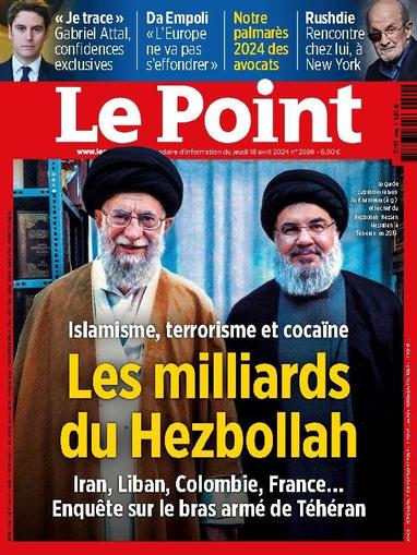 Le Point April 18th, 2024 Digital Back Issue Cover