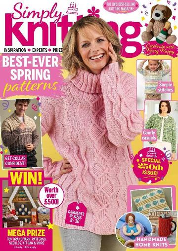 Simply Knitting May 1st, 2024 Digital Back Issue Cover
