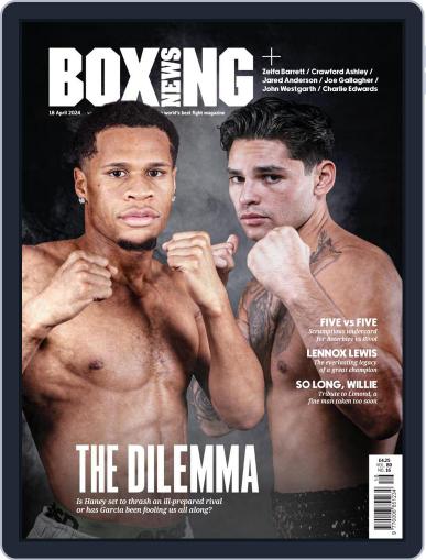 Boxing News April 18th, 2024 Digital Back Issue Cover