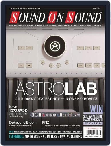 Sound On Sound USA May 1st, 2024 Digital Back Issue Cover