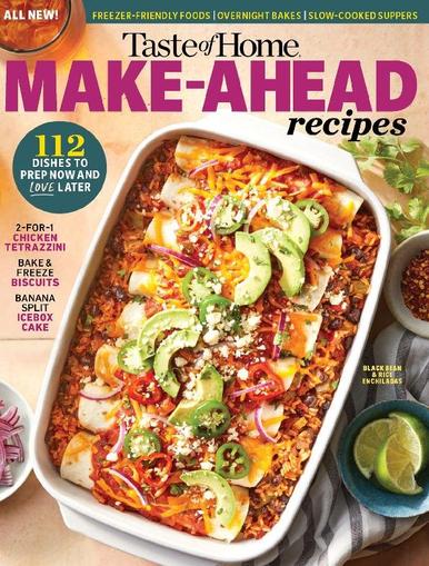 Make Ahead Recipes March 12th, 2024 Digital Back Issue Cover