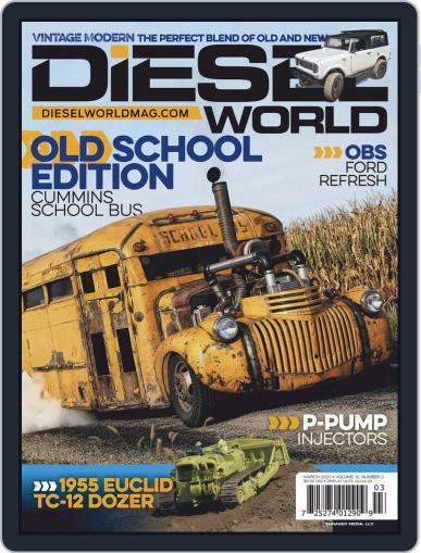 Diesel World March 1st, 2020 Digital Back Issue Cover