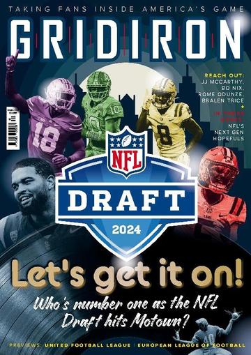 Gridiron April 18th, 2024 Digital Back Issue Cover