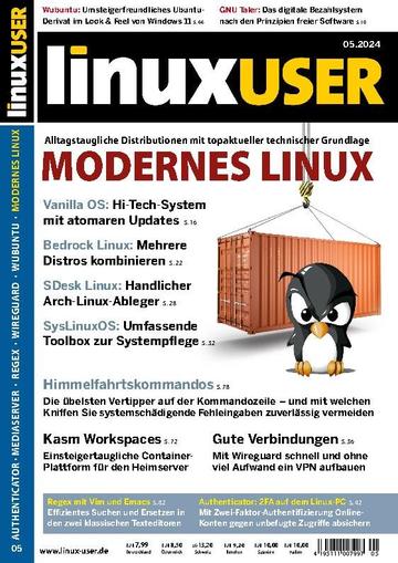 LinuxUser April 19th, 2024 Digital Back Issue Cover