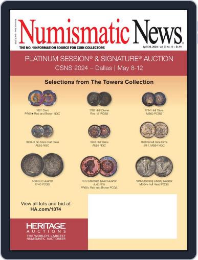 Numismatic News April 30th, 2024 Digital Back Issue Cover