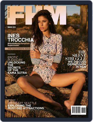 FHM France March 1st, 2024 Digital Back Issue Cover