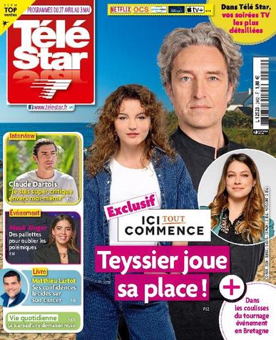 Télé Star April 22nd, 2024 Digital Back Issue Cover