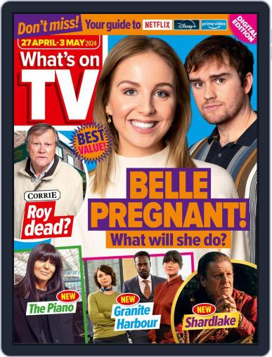 What's on TV April 27th, 2024 Digital Back Issue Cover