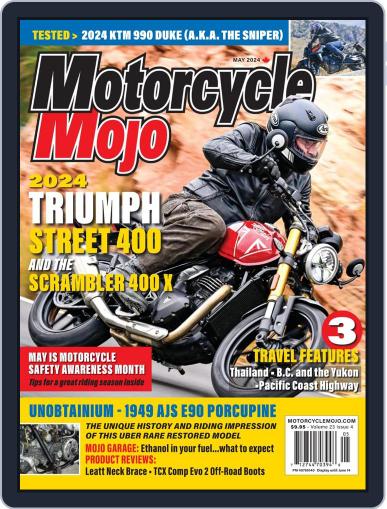 Motorcycle Mojo May 1st, 2024 Digital Back Issue Cover