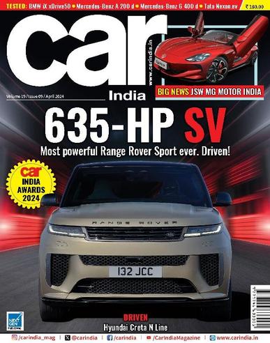 Car India April 5th, 2024 Digital Back Issue Cover