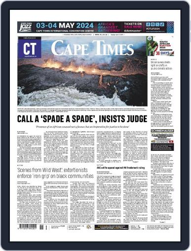 Cape Times April 23rd, 2024 Digital Back Issue Cover