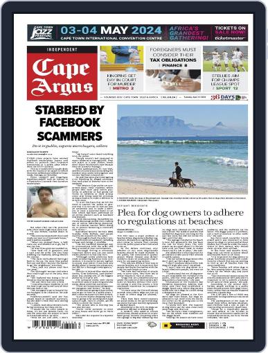 Cape Argus April 23rd, 2024 Digital Back Issue Cover