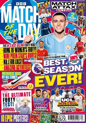 Match Of The Day April 24th, 2024 Digital Back Issue Cover