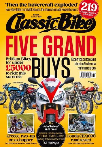 Classic Bike April 24th, 2024 Digital Back Issue Cover