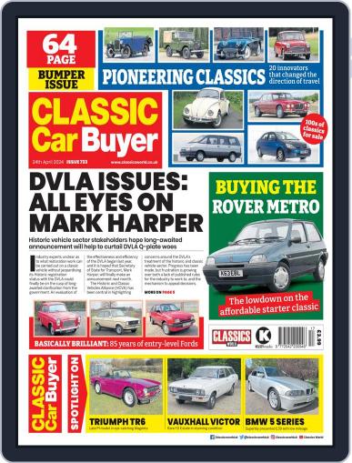 Classic Car Buyer April 24th, 2024 Digital Back Issue Cover
