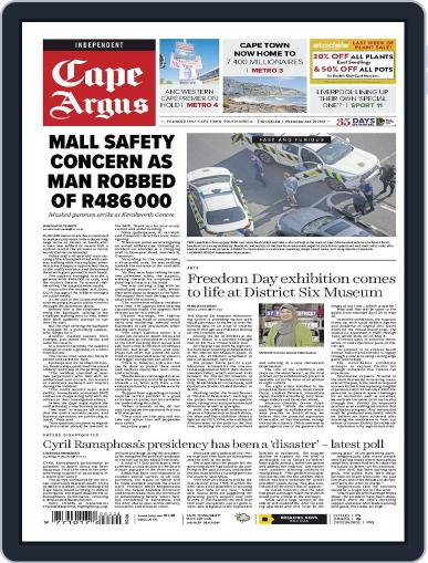 Cape Argus April 24th, 2024 Digital Back Issue Cover