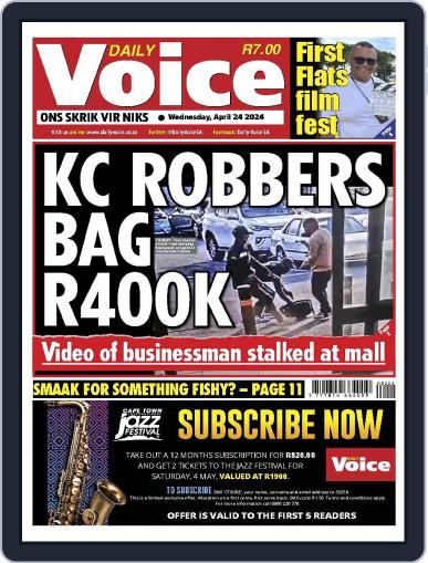 Daily Voice April 24th, 2024 Digital Back Issue Cover
