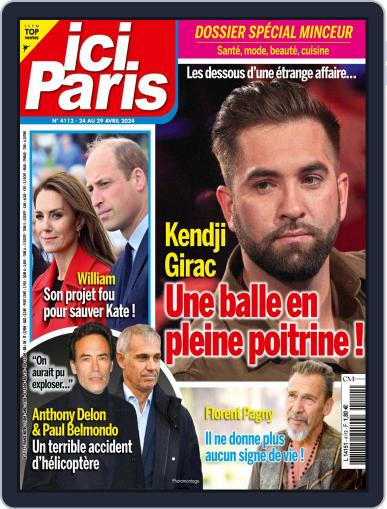 Ici Paris April 24th, 2024 Digital Back Issue Cover