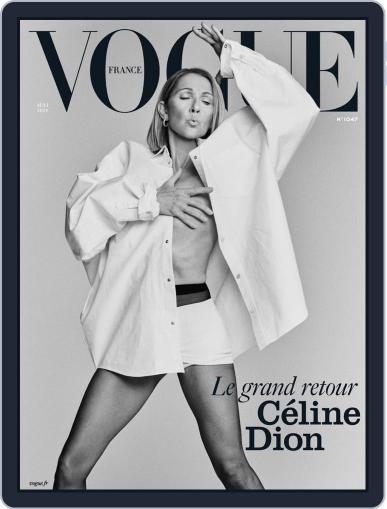 Vogue France May 1st, 2024 Digital Back Issue Cover