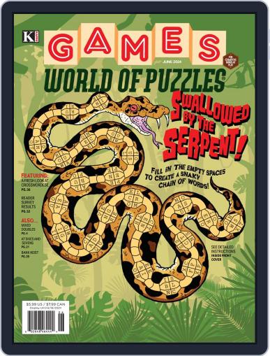 Games World of Puzzles June 1st, 2024 Digital Back Issue Cover