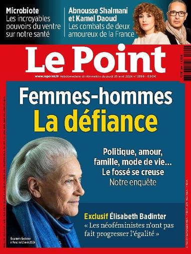 Le Point April 25th, 2024 Digital Back Issue Cover