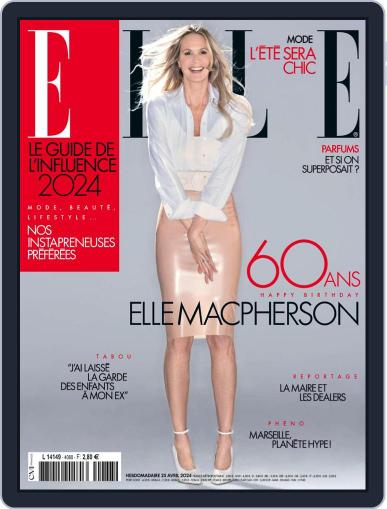 Elle France April 25th, 2024 Digital Back Issue Cover
