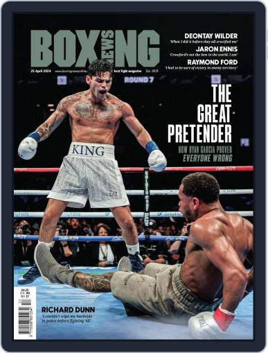 Boxing News April 25th, 2024 Digital Back Issue Cover